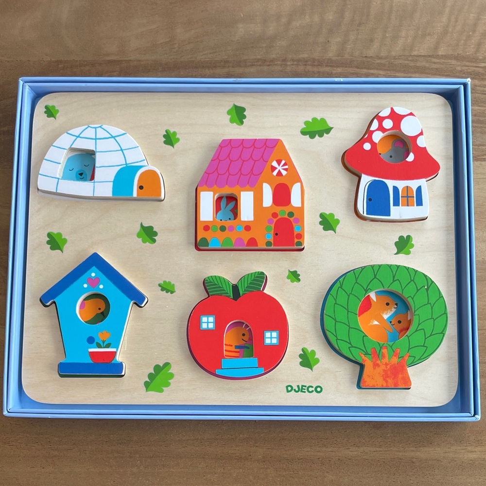 Djeco House Puzzle 18+ Month